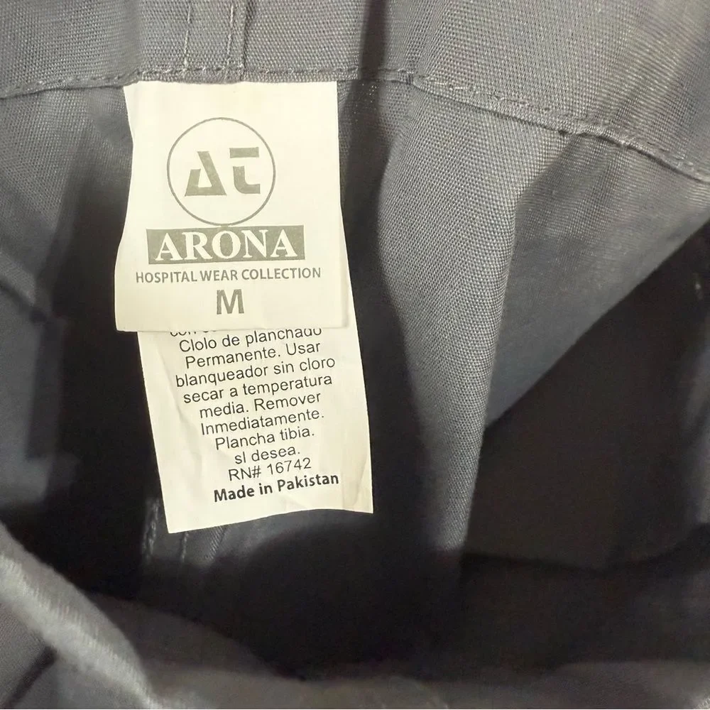 Gray Chinos with‎ Relaxed Fit and Adjustable Waistband